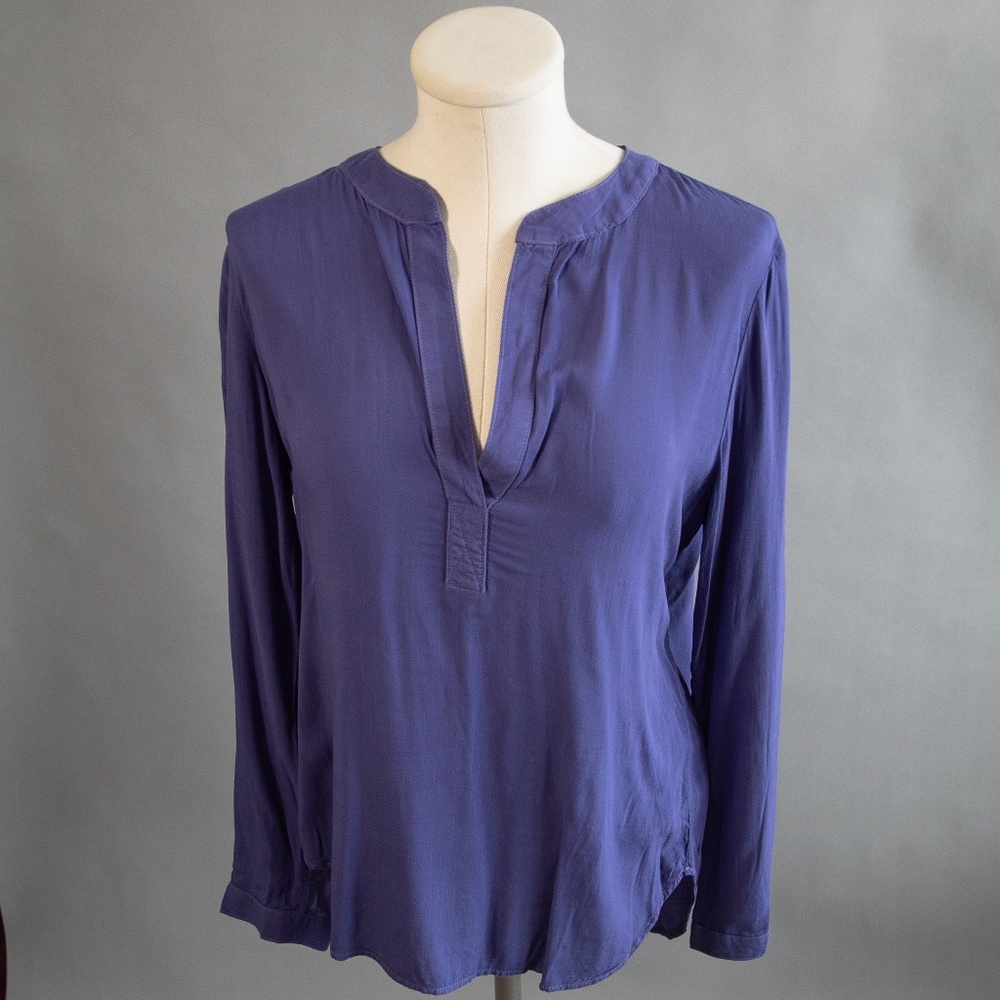 BELLA DAHL PURPLE BLOUSE